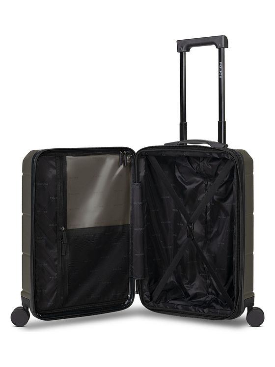 Police London 4 hjul Kabinetrolley 55 cm Laptoprum med strækfold