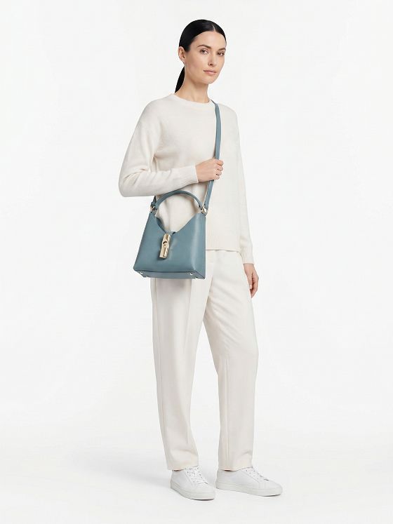 Furla Goccia Mini Bag Handtasche Leder 18 cm