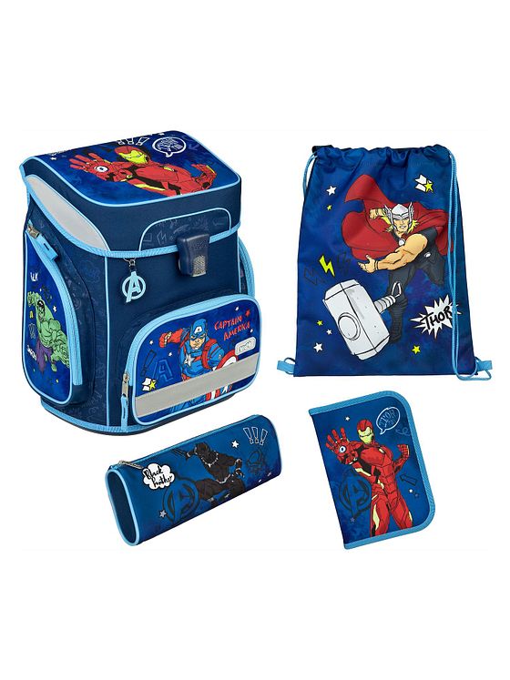 Scooli EasyFit Skoleransel-sæt 5-delt Scooli EasyFit Skoleransel-sæt 5-delt