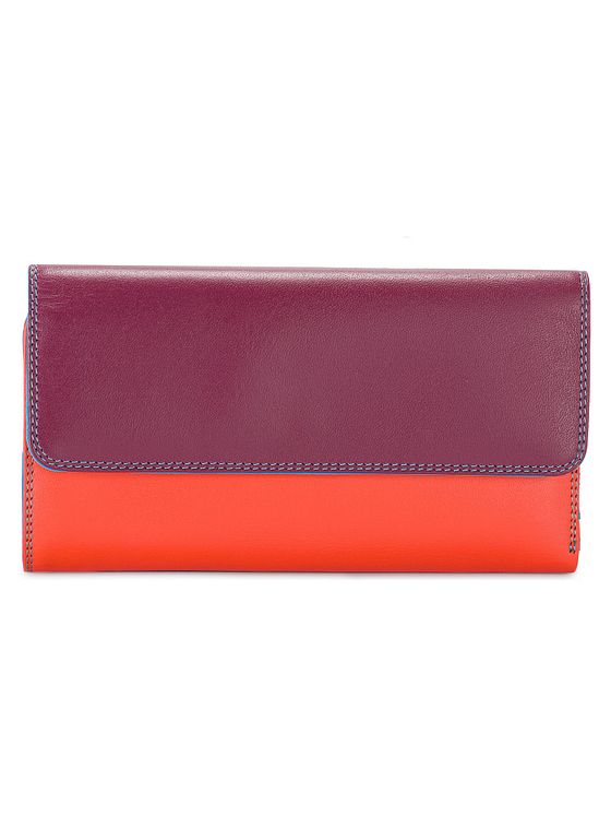 Mywalit Tri-fold Zip Wallet Læderpung 17 cm