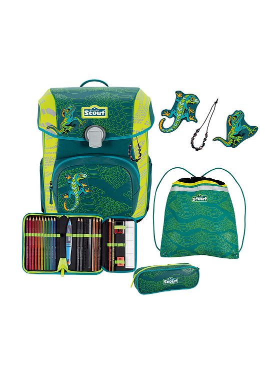 Scout Neo Exklusiv Superflash Extreme Skolryggsäck-set 4-delad