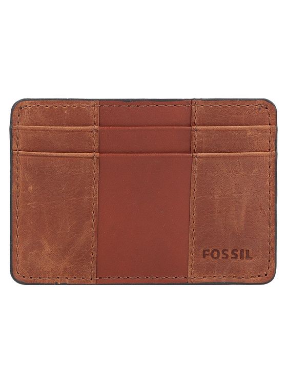 Fossil Everett kreditkortholder i læder 10 cm