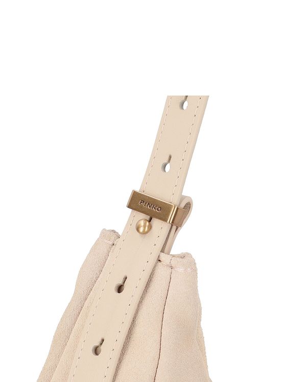 PINKO Slouchy Skuldertaske Læder 40 cm