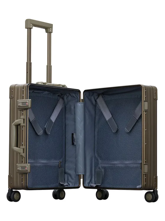 Aleon Traveler Domestic 4-hjulig Cabinväska av Aluminium, 55 cm Aleon Traveler Domestic 4-hjulig Cabinväska av Aluminium, 55 cm