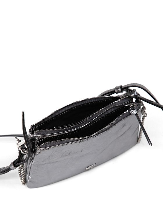 PINKO Double Mini Clutch taske Læder 20 cm