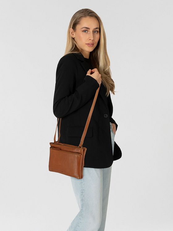 Greenburry Colombiana Skuldertaske Læder 22 cm