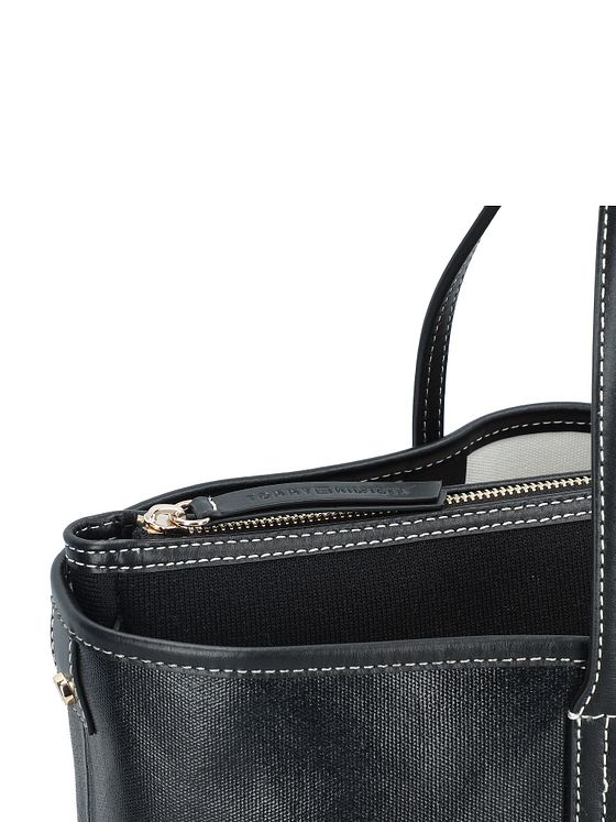 Tommy Hilfiger TH Monoplay Leather Shopper-taske 35 cm