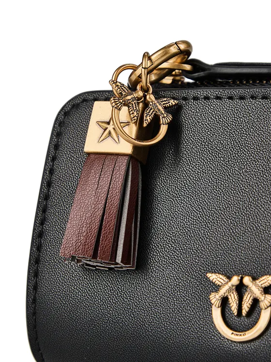 PINKO Love Wallet Cartera Piel natural 12 cm PINKO Love Wallet Cartera Piel natural 12 cm