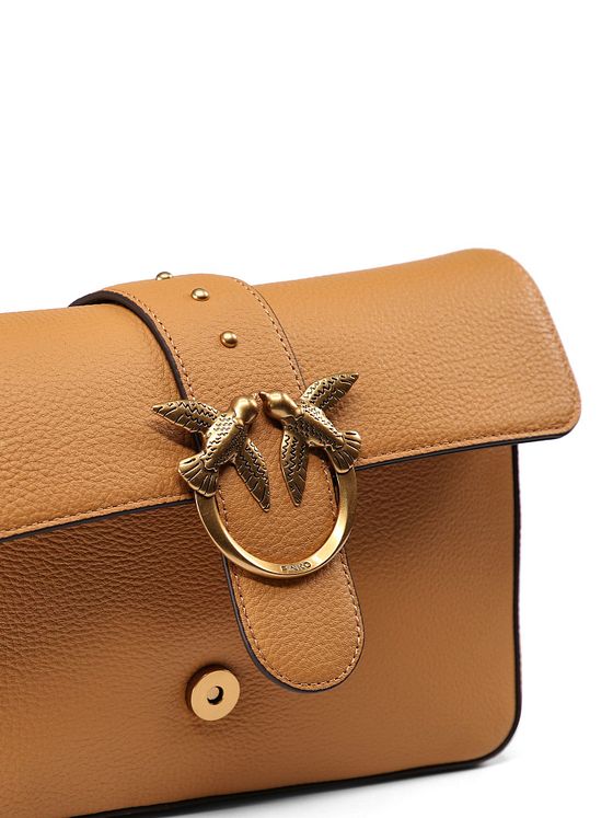 PINKO Love One Skuldertaske Læder 27 cm