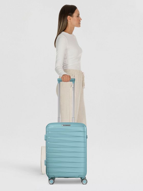 Franky London 4 hjul Kabinetrolley S 55 cm med strækfold Franky London 4 hjul Kabinetrolley S 55 cm med strækfold