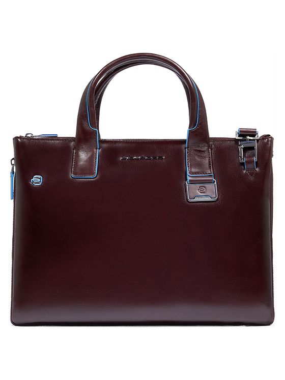 Piquadro Blue Square Shopper-taske Læder 38 cm Laptoprum med strækfold Piquadro Blue Square Shopper-taske Læder 38 cm Laptoprum med strækfold
