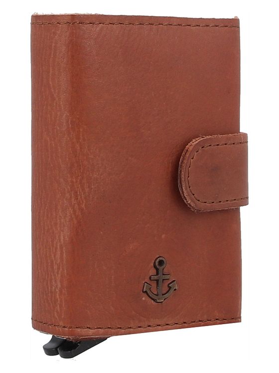 Harbour 2nd Anchor Love Robin 2 Kreditkortetui RFID-beskyttelse Læder 6 cm