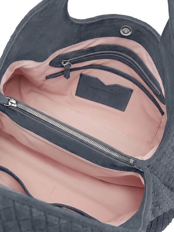 LES VISIONNAIRES Paz Weave Bolsa de hombro Piel natural 44 cm LES VISIONNAIRES Paz Weave Bolsa de hombro Piel natural 44 cm