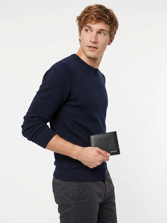 oxmox Leather Pung RFID-beskyttelse Læder 11 cm