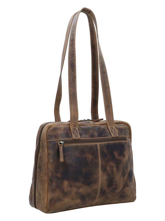 Greenburry Vintage Skuldertaske Læder 35 cm Greenburry Vintage Skuldertaske Læder 35 cm