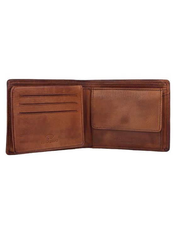 Jack Kinsky Peněženka Nelson RFID kožená 13 cm