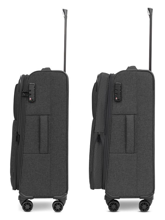 Redolz Essentials 12 THREE SET 4 hjul Kuffert 3-delt med strækfold