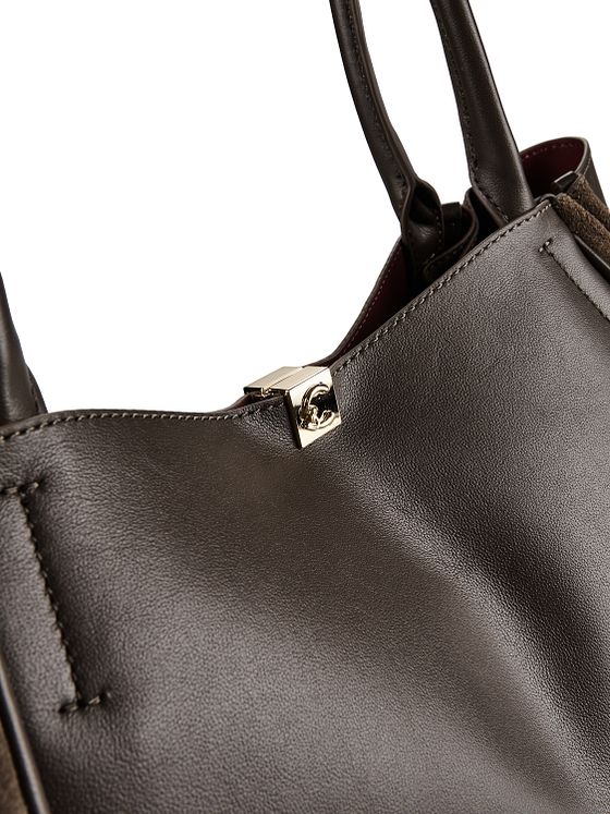 Coccinelle Pansy Bolsa de hombro Piel natural 34 cm