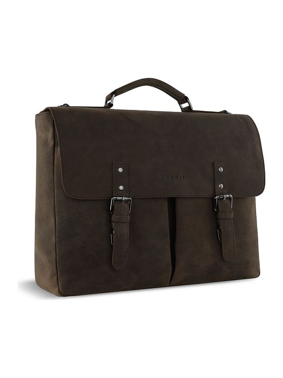 bugatti Luca Dokumenttaske Messenger Læder 39 cm Laptoprum