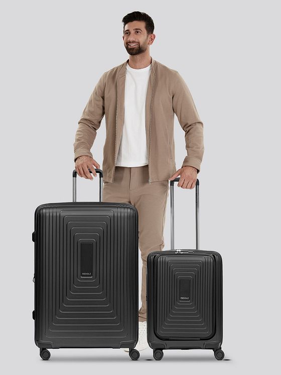 Redolz Essentials 14 4-hjuls kuffertsæt 2 stk. laptoprum med stretchfold