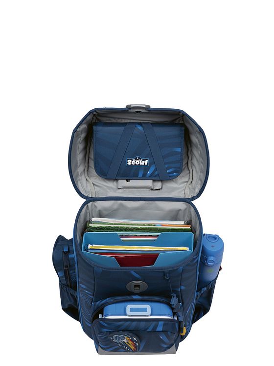 Scout Neo LED Skoleransel-sæt 8-delt