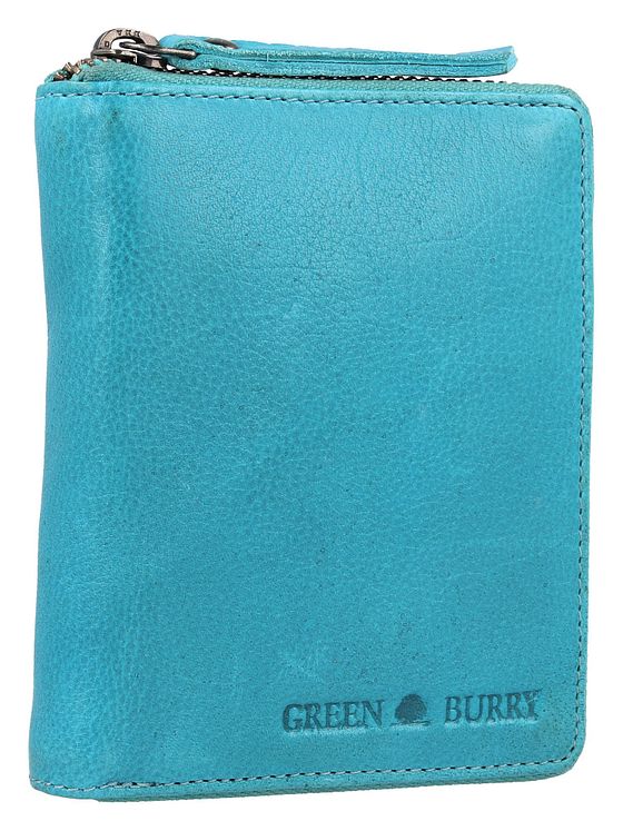 Greenburry Vintage pung i vasket læder 10 cm