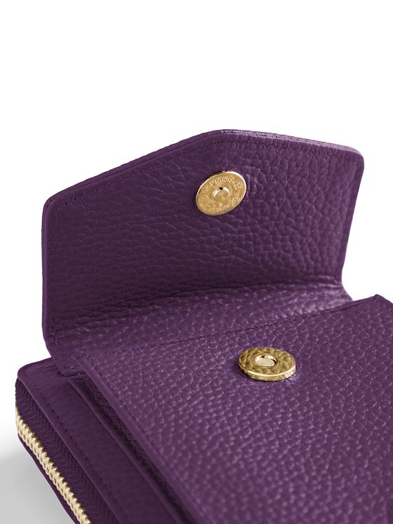 Lazarotti Bologna Leather Zip-Around Peněženka Pouzdro na mobilní telefon kožené 19 cm