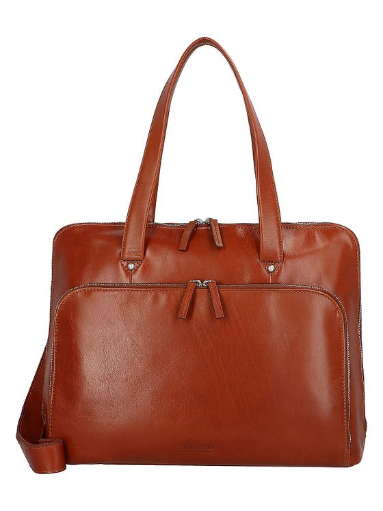 Leonhard Heyden Cambridge skuldertaske læder 41 cm rum til bærbar computer Leonhard Heyden Cambridge skuldertaske læder 41 cm rum til bærbar computer