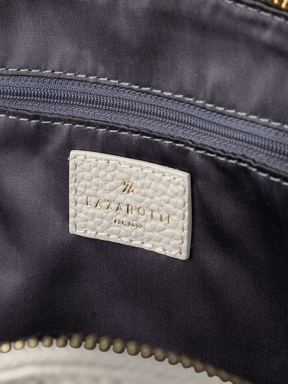 Lazarotti Bologna Kožená kabelka Crossbody Leather 24 cm