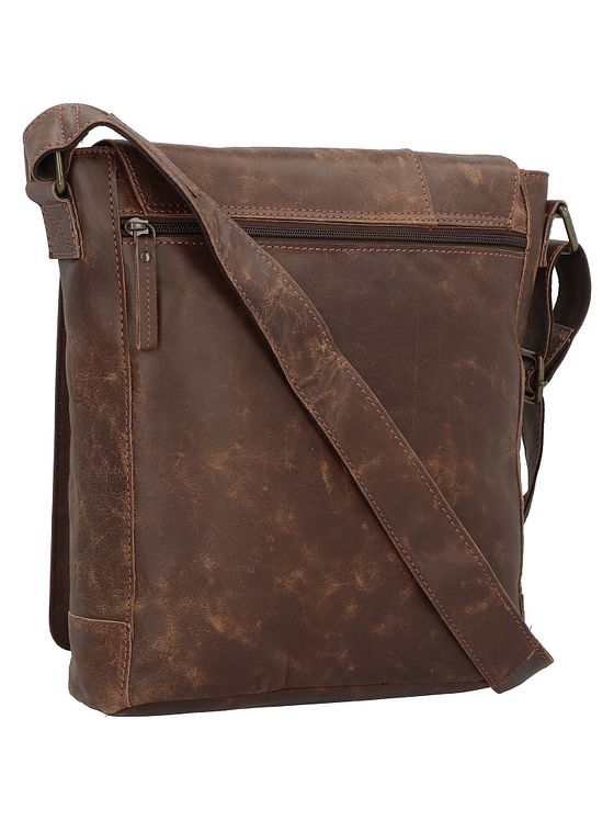 Harold's Crunchy skuldertaske i læder 27 cm