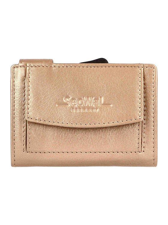 SecWal Pouzdro na kreditní karty RFID kožené 7 cm