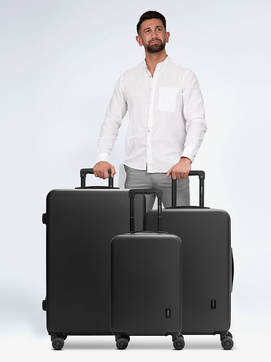 Redolz Essentials 09 3-SET 4 kolečka Sada kufrů 3-dílný