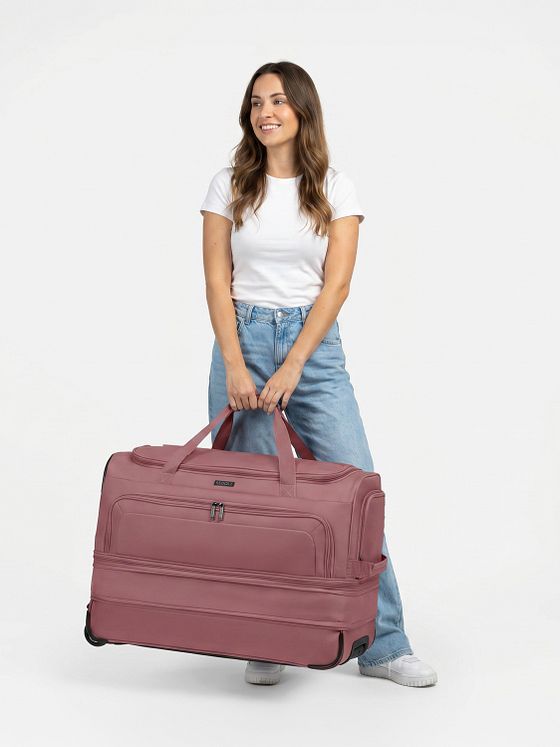 Redolz Bolsa de viaje Duffle Essentials de 2 ruedas 70 cm L con solapa de expansión