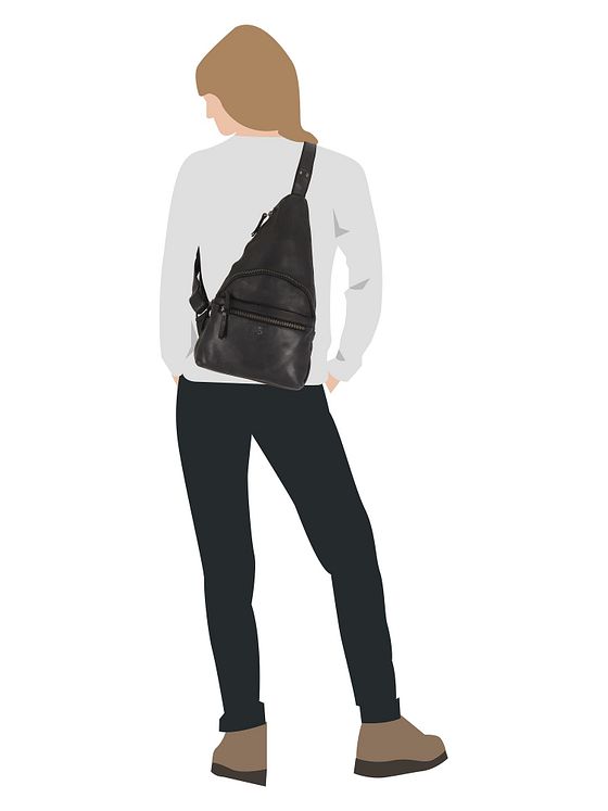 Harbour 2nd Anchor Love Merlin Skuldertaske Læder 23 cm Harbour 2nd Anchor Love Merlin Skuldertaske Læder 23 cm