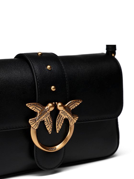 PINKO Love One Skuldertaske Læder 22 cm