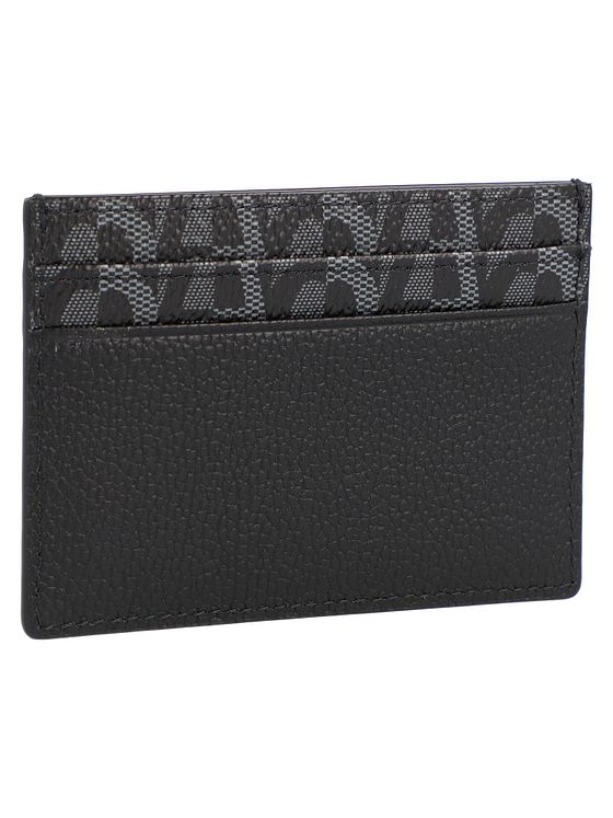 AIGNER Logo-kreditkortholder i læder 10 cm