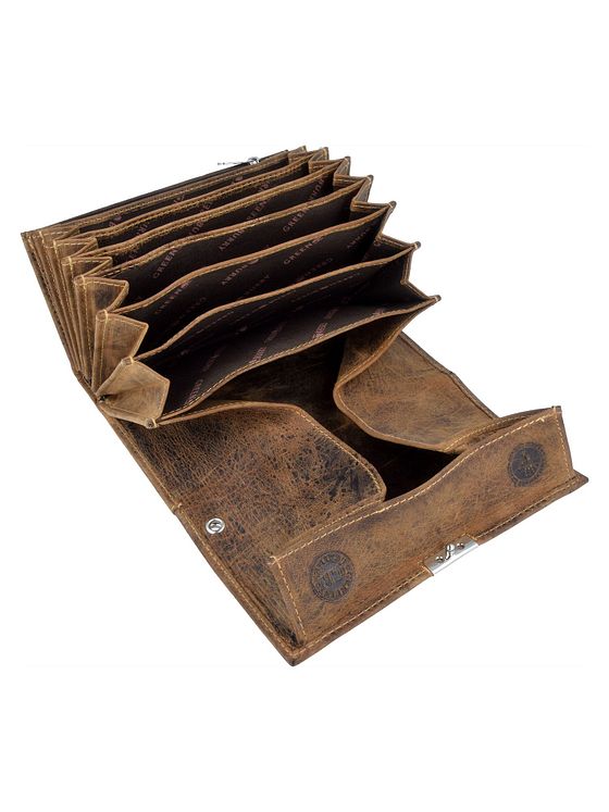 Greenburry Vintage pung i læder 17 cm