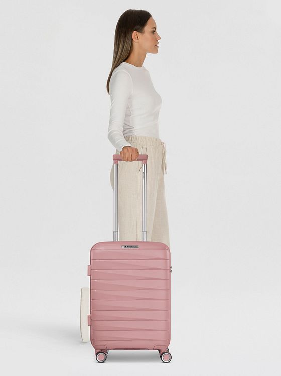 Franky London 4 kolečka Kabinkový kufr S 55 cm s roztažitelným záhybem