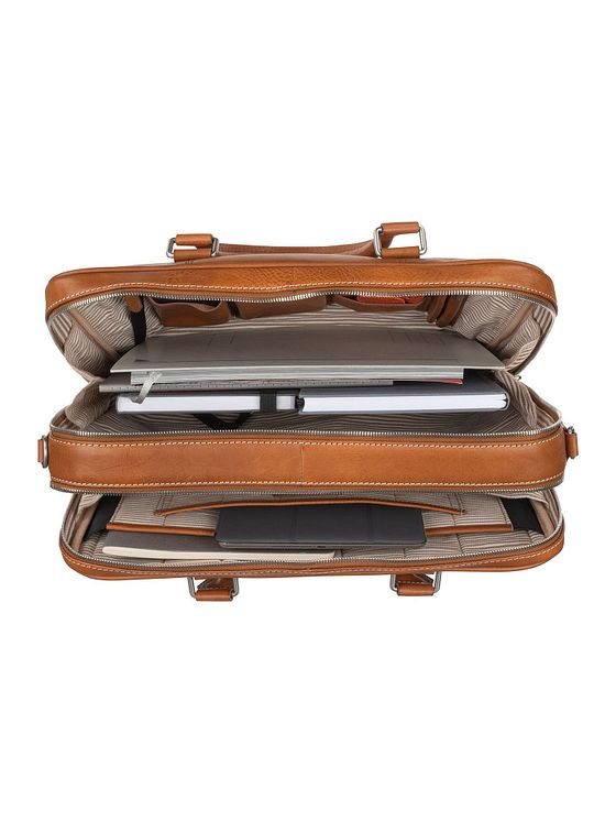 Leonhard Heyden Bergamo dokumentmappe læder 41 cm rum til bærbar computer