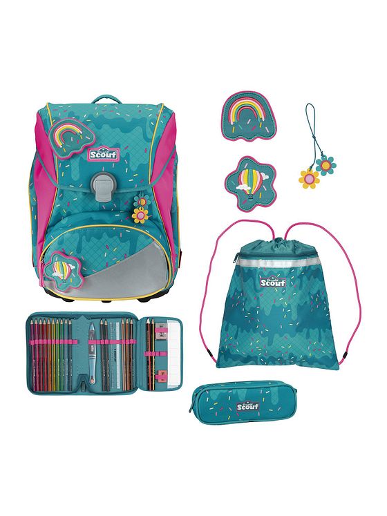 Scout Alpha Skoleransel-sæt 5-delt Scout Alpha Skoleransel-sæt 5-delt