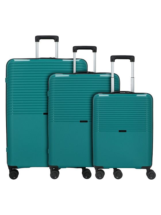 d & n Travel Line 4000 4-hjulet kuffertsæt 3 stk.