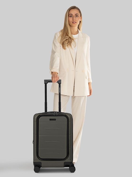 Police London 4 hjul Kabinetrolley 55 cm Laptoprum med strækfold