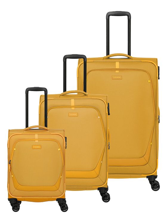 Travelite Umbria 4 kolečka Sada kufrů 3-dílný s roztažitelným záhybem