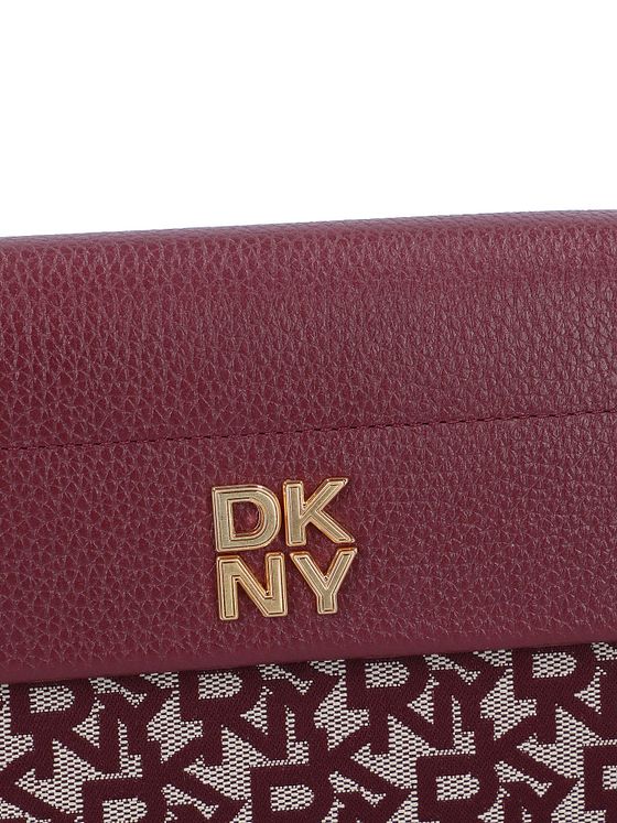 DKNY Rosa Clutch pung Læder 20 cm