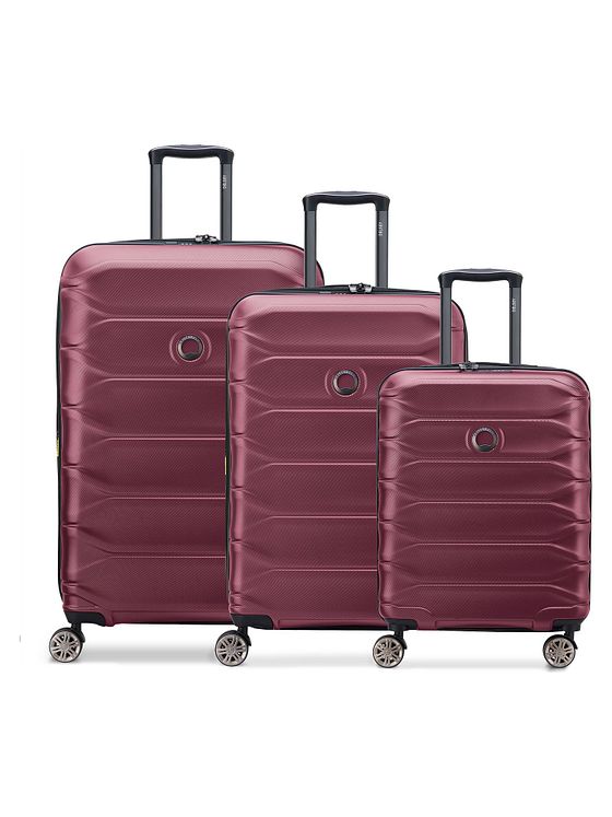 Delsey Paris Meteor 4 hjul Kuffert 3-delt med strækfold