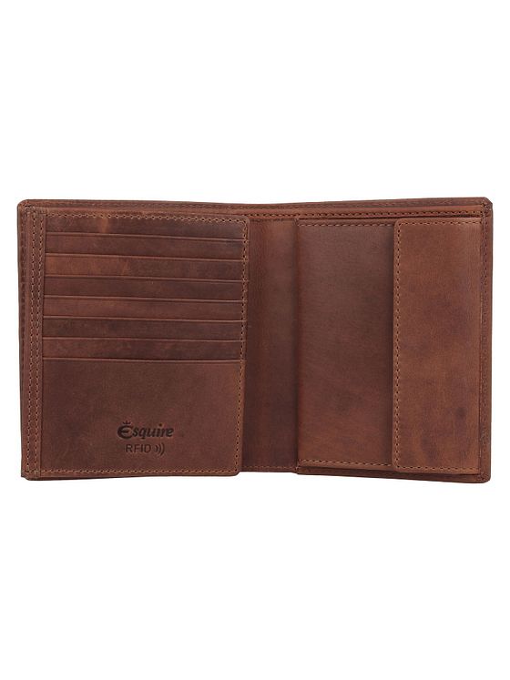 Esquire Dallas Pung RFID-beskyttelse Læder 12 cm Esquire Dallas Pung RFID-beskyttelse Læder 12 cm