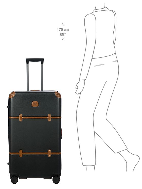 Bric's Bellagio 4 hjul Trolley 80 cm