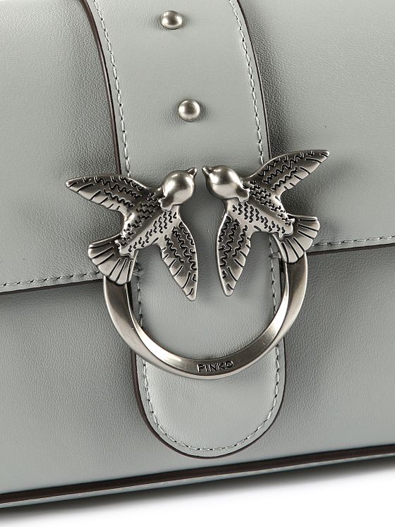 PINKO Love One Skuldertaske Læder 22 cm