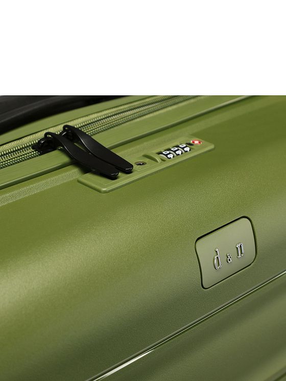 d & n Travel Line 4700 4 hjul Kuffert 3-delt med strækfold