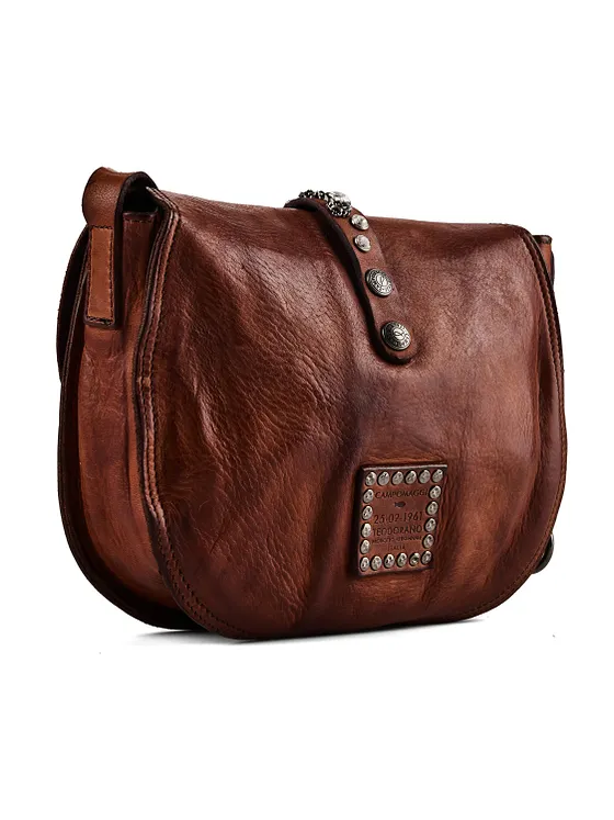 Campomaggi Linda Crossbody-laukku Nahka 22 cm Campomaggi Linda Crossbody-laukku Nahka 22 cm